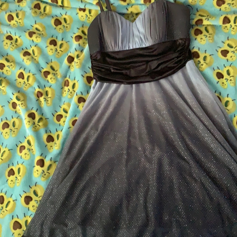 Grey and black dress party and special occasions
